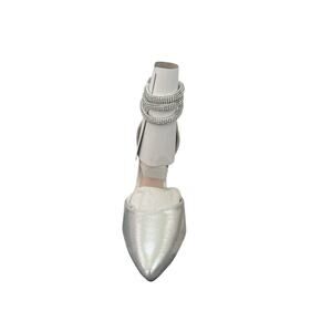 APT. 9 “Emrys” Women’s Silver High Heels with Memory Foam – Size 7